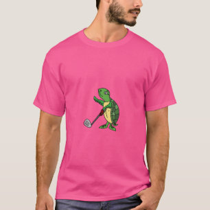 Camiseta Tartaruga-do-mar Engraçada Jogando Cartografia De