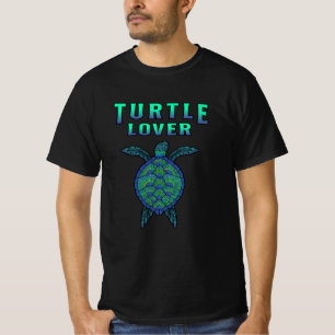 Camiseta Tartaruga-do-mar Tartarugas-animais Sealife Dotada
