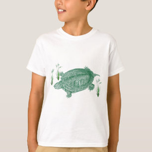 Camiseta Tartaruga do Mar Verde