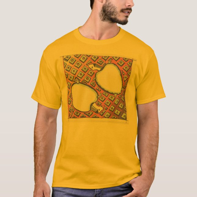 Camiseta Tartaruga Dourado T (Frente)