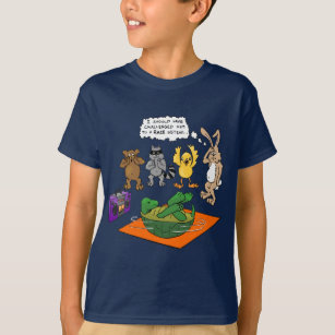 Camiseta Tartaruga e a lebre Revisted