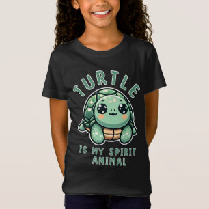 Camiseta Tartaruga É Meu Animal Espiritual Presente Fofo pa