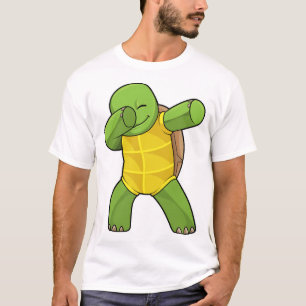Camiseta Tartaruga Em Dança Hip Hop Dab