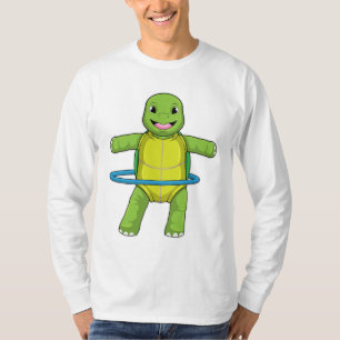 Camiseta Tartaruga em Malhação com pneus Malhações
