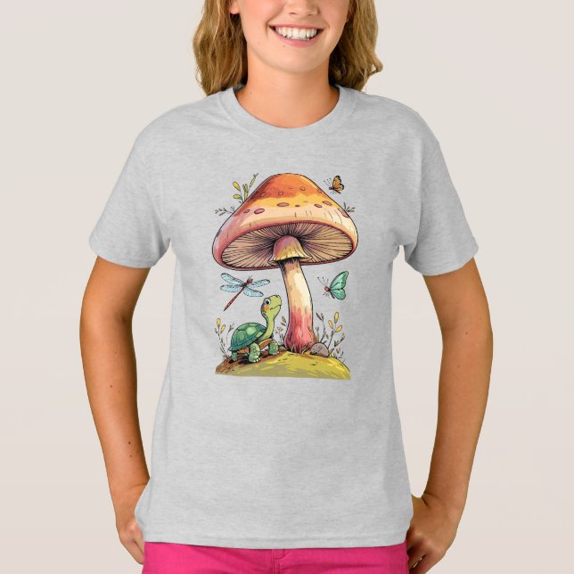 Camiseta Tartaruga Em Uma Colina (Frente)