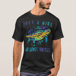Camiseta Tartaruga Engraçada Aquarela Mar Oceano Amantes da