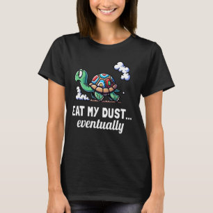 Camiseta Tartaruga Engraçada Comendo Minha Tartaruga De Poe