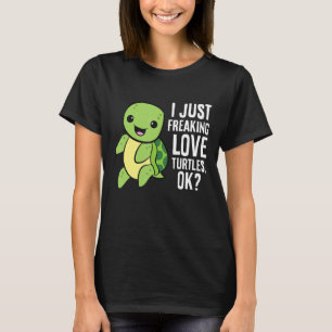 Camiseta Tartaruga, Eu Só Preguei Tartarugas De Amor Ok
