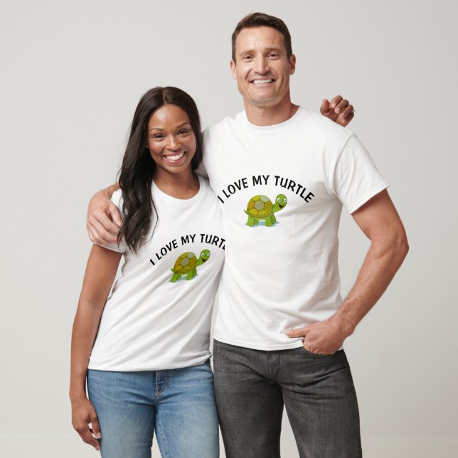 Camiseta Tartaruga Feliz (Unissex)