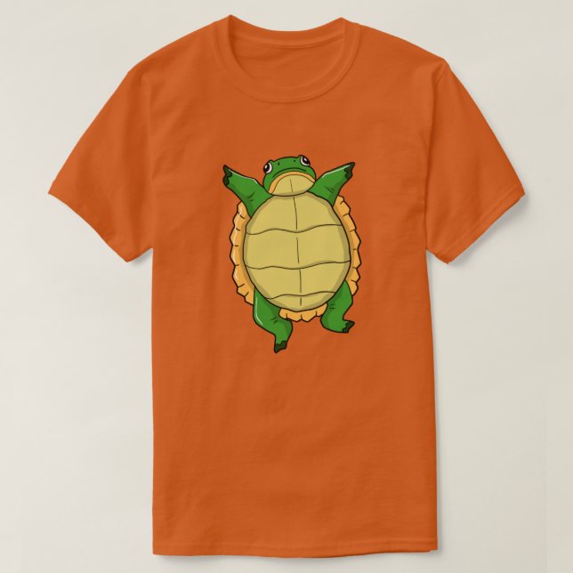 Camiseta Tartaruga Feliz (Frente do Design)