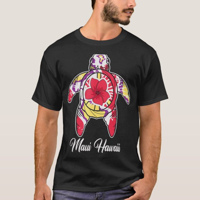 Camiseta Tartaruga-Flor-Do-Mar Design (Frente)