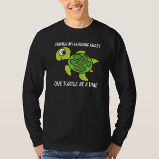 Camiseta Tartaruga Fofa Para Mulheres Mãe Tartaruga Marinha