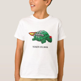 Camiseta Tartaruga Foguete
