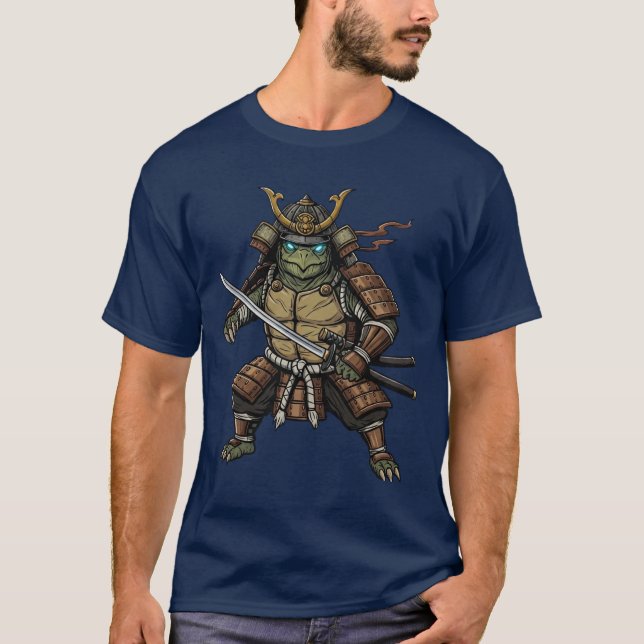 Camiseta Tartaruga Guerreira Samurai (Frente)