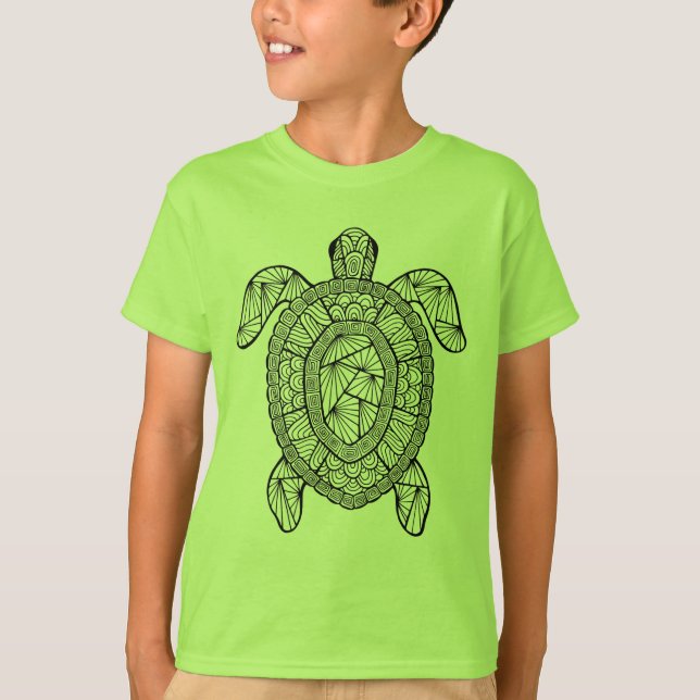 Camiseta Tartaruga inspirada (Frente)