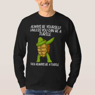 Camiseta Tartaruga legal Para Homens Dabando Da Tortura Mar