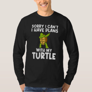Camiseta Tartaruga legal Para Homens Dabando Da Tortura Mar