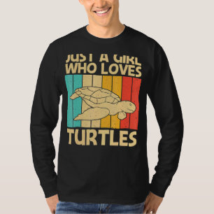 Camiseta Tartaruga legal Para Meninas Tartaruga Marinha