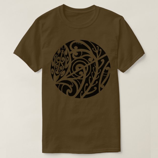 Camiseta Tartaruga Maori (Frente do Design)