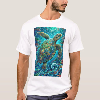CAMISETA TARTARUGA MARINHA