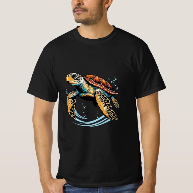 Camiseta Tartaruga marinha (Frente)