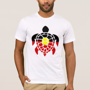 Camiseta Tartaruga marinha aborígina australiana