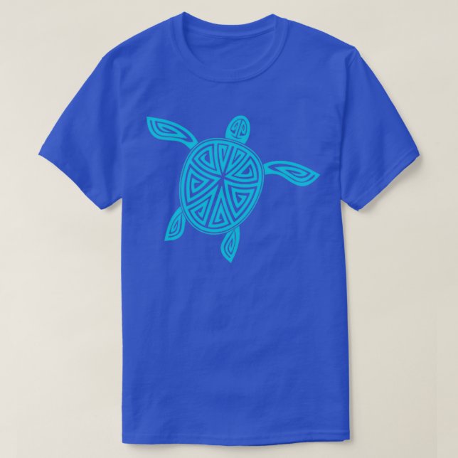 Camiseta Tartaruga marinha adorável criatura oceânica tropi (Frente do Design)