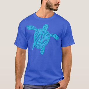 Camiseta Tartaruga marinha adorável criatura oceânica tropi