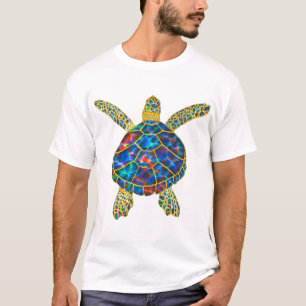 Camiseta Tartaruga Marinha Arco-Íris Cópia