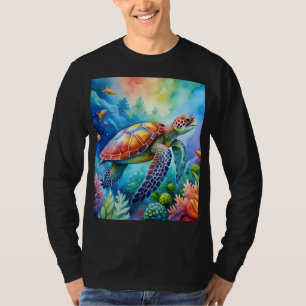 Camiseta Tartaruga Marinha Pintada