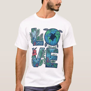 Camiseta Tartaruga Marinha Terra Tropical