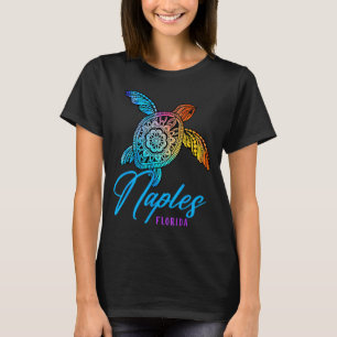 Camiseta Tartaruga Marinha Tie Dye Nápoles Férias na Praia