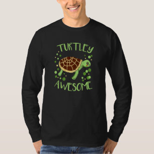 Camiseta Tartaruga Marinha Totalmente Incrível e Fofa