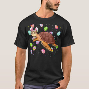 Camiseta Tartaruga Marítima Páscoa Ovina Páscoa de Tartarug