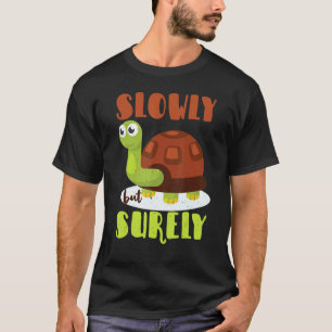 Camiseta Tartaruga Motivacional Lenta Mas Seguramente Coelh