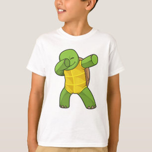 Camiseta Tartaruga no laboratório de dança de salto