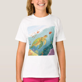 Camiseta Tartaruga Pintura