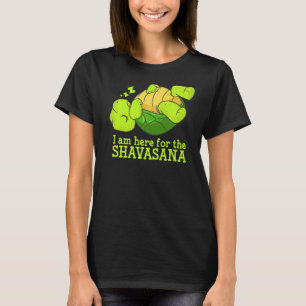 Camiseta Tartaruga Preguiçosa e Fofa Ama Shavasana e Ioga