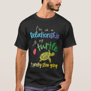 Camiseta Tartaruga Relacionamento Comprometido Trocadilho T