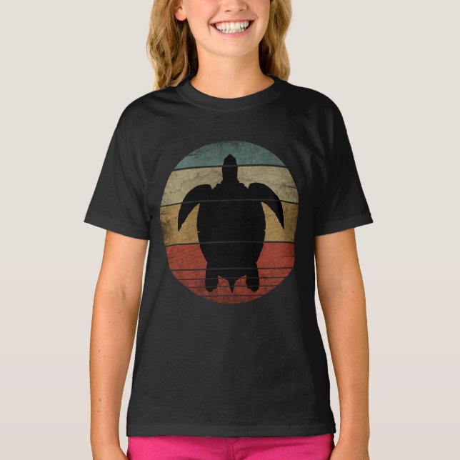 CAMISETA TARTARUGA RETRÔ (Frente)