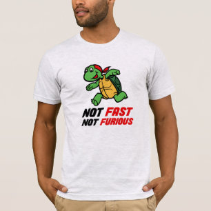 Camiseta Tartaruga Sem Pressa, Sem Fúria