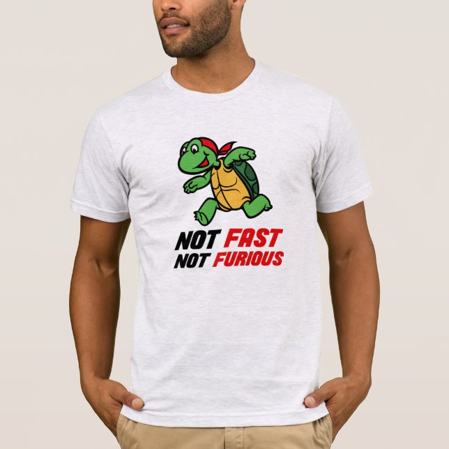 Camiseta Tartaruga Sem Pressa, Sem Fúria (Frente)