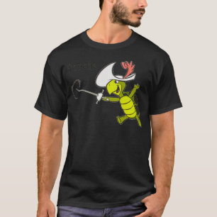 Camiseta Tartaruga táctil verde