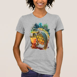 Camiseta Tartaruga Tartarugas Marinhas Havaianas Abacaxi Al