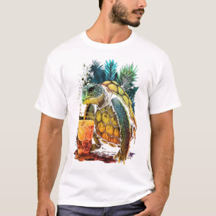 Camiseta Tartaruga Tartarugas Marinhas Havaianas Abacaxi Al