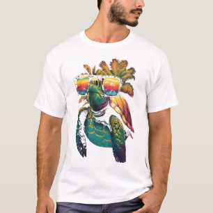 Camiseta Tartaruga Tartarugas Marinhas Havaianas Praia Palm