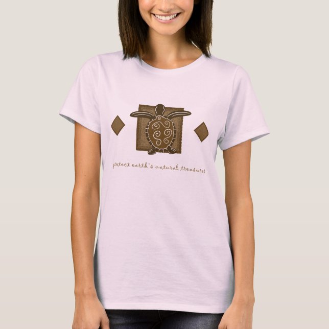 Camiseta Tartaruga Tribal (Frente)