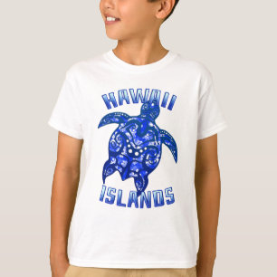 Camiseta Tartaruga Tribal de Vacinação Hawaii