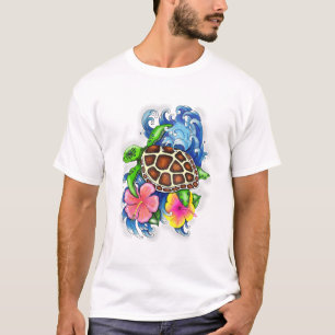 Camiseta Tartaruga Tropical