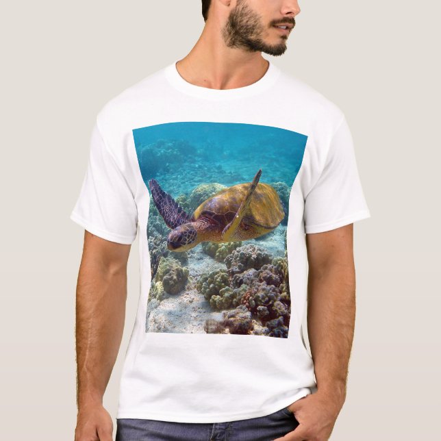 Camiseta Tartaruga verde (Frente)